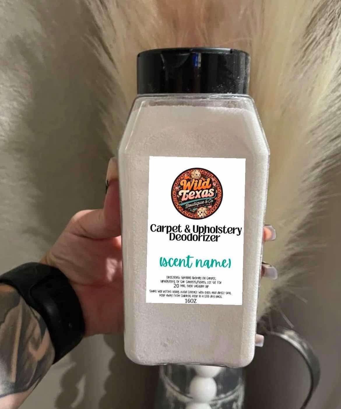 CARPET & UPHOLSTERY DEODORIZER