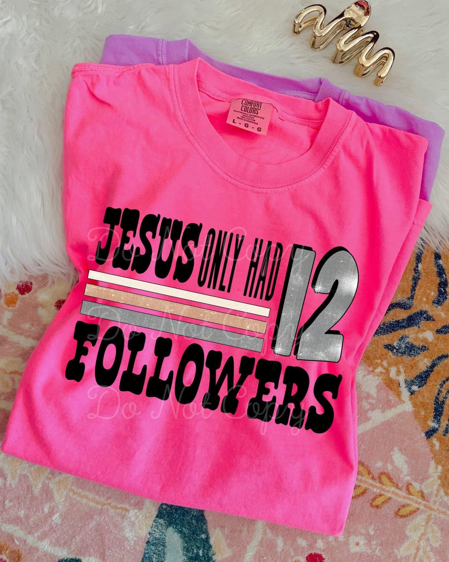 Jesus only had 12 Followers